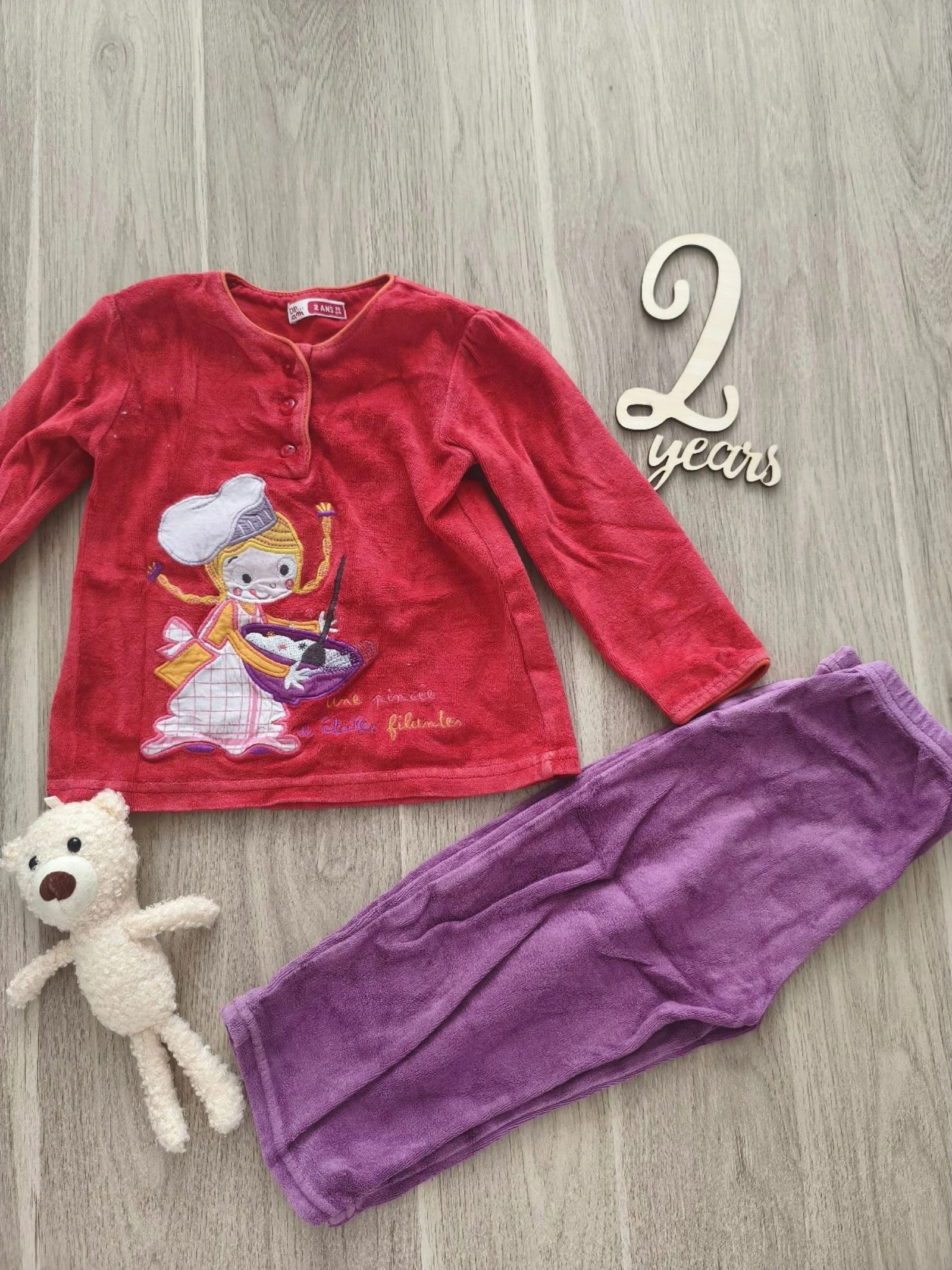 Pyjama 2 pièces 2 ans 